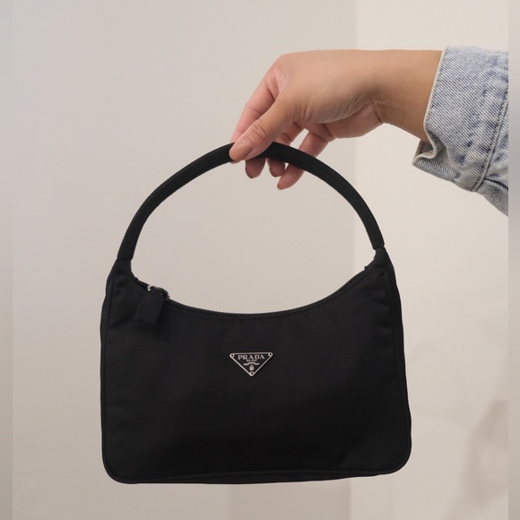 Prada Handbags - Prada Nylon Vintage Tessuto Shoulder Bag